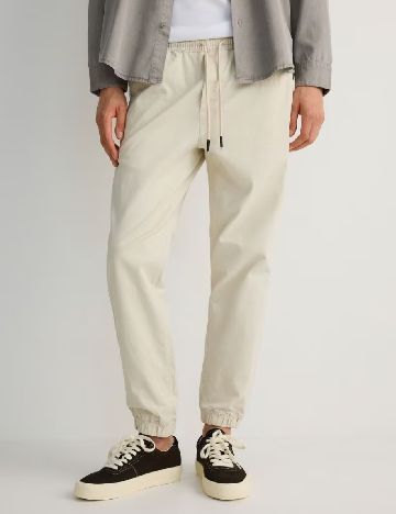 Pantaloni Reserved, crem