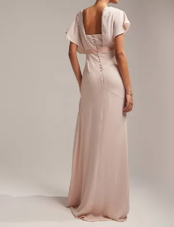 Rochie lunga ASOS, roz pal