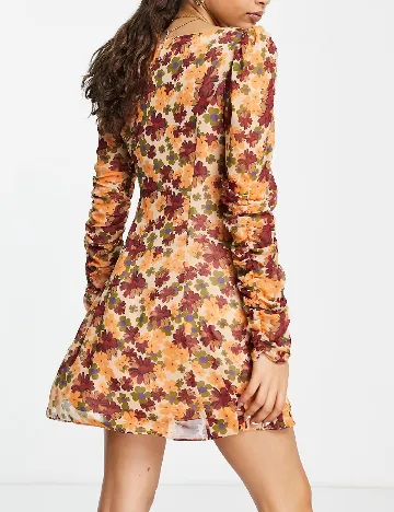 Rochie scurta ASOS, floral print