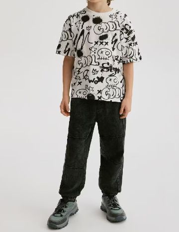 Pantaloni Reserved, negru