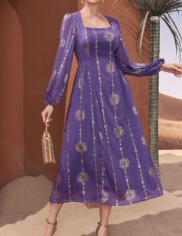Rochie medie SHEIN, mov