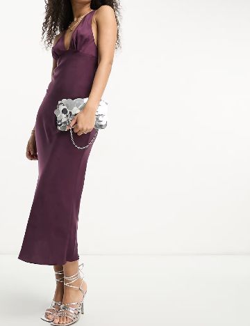 Rochie lunga ASOS, mov