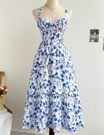 Rochie medie SHEIN, albastru