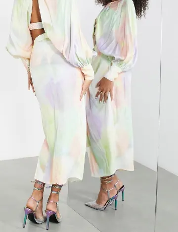 Fusta ASOS, mix culori