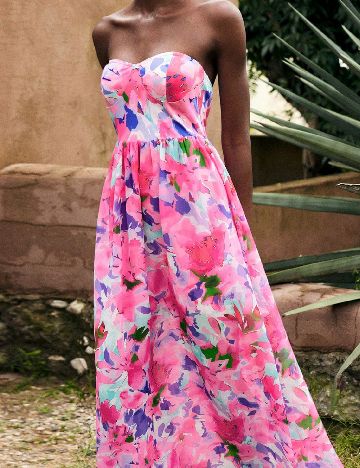 Rochie medie SHEIN, roz