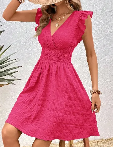 Rochie scurta SHEIN, roz