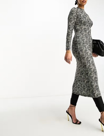 Rochie medie TRENDYOL, negru