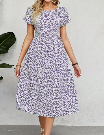 Rochie medie Emery Rose, mov