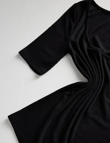 Tricou Reserved, negru