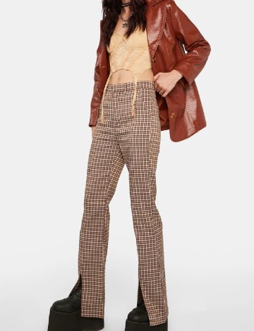 Pantaloni DAISY STREET, maro
