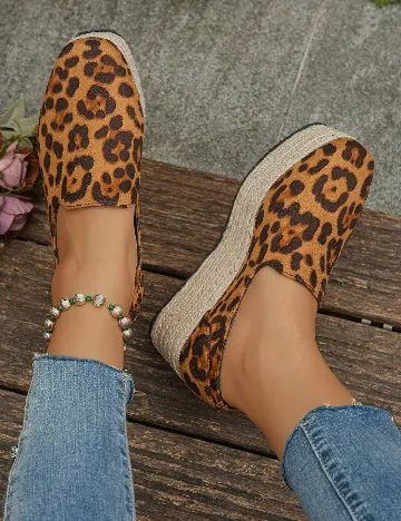 Espadrile SHEIN, animal print