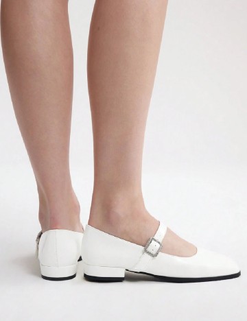 Pantofi SHEIN, alb