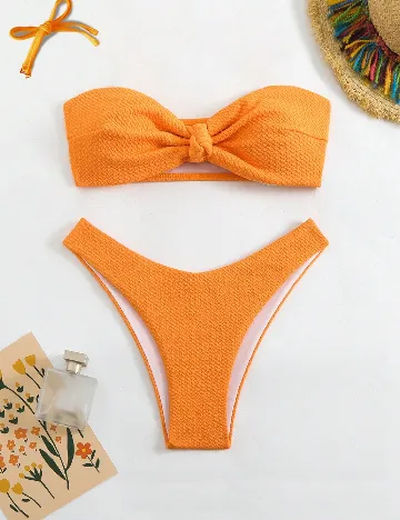 Costum de baie SHEIN, portocaliu
