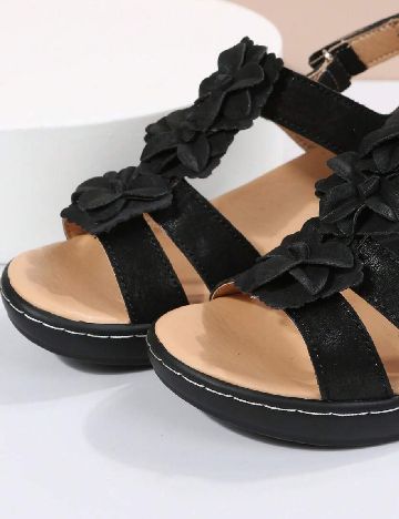 Sandale SHEIN, negru