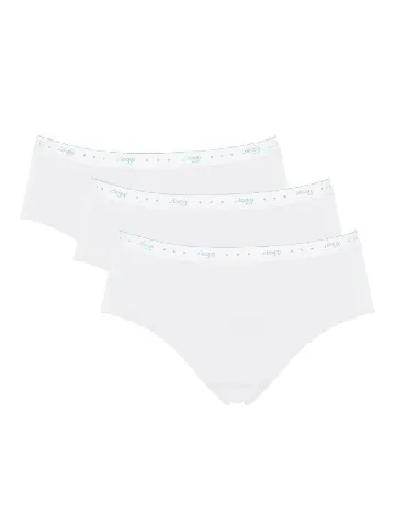 Set chiloti 3 perechi Sloggi by Triumph, alb