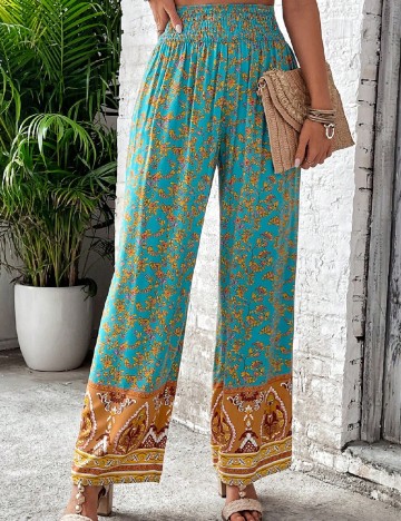 Fusta pantalon SHEIN, albastru
