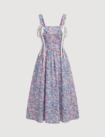 Rochie medie SHEIN, floral print