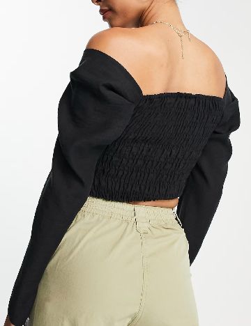 Top Top Shop, negru