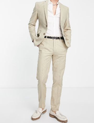 Pantaloni ASOS, crem