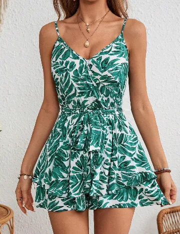 Salopeta SHEIN, verde Verde