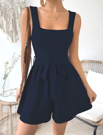 Salopeta SHEIN, bleumarin Albastru