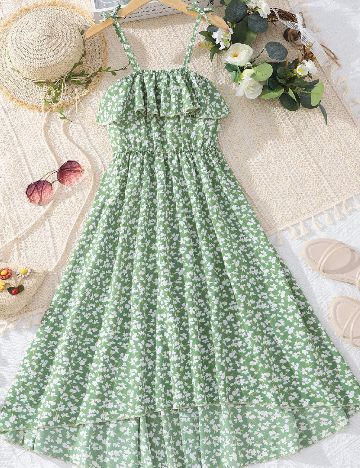Rochie Shein Kids, verde