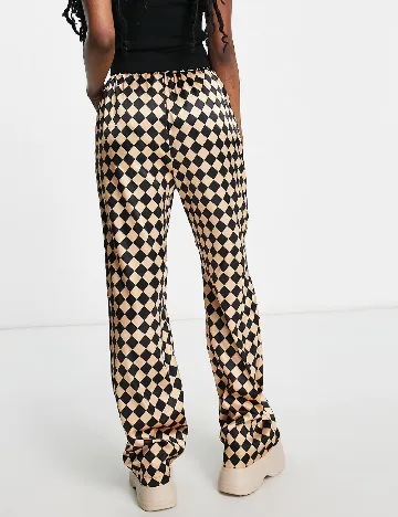Pantaloni Heartbreak, crem