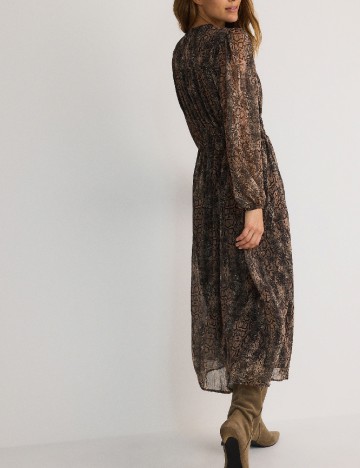 Rochie medie Reserved, animal print