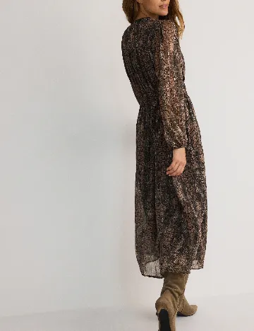 Rochie medie Reserved, animal print