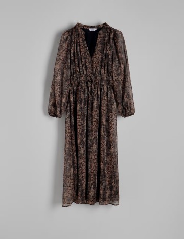 Rochie medie Reserved, animal print