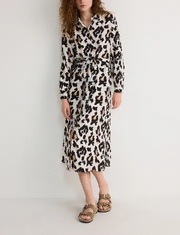 Rochie medie Reserved, animal print