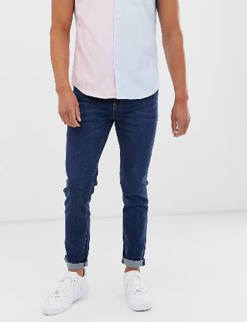 Blugi ASOS, bleumarin