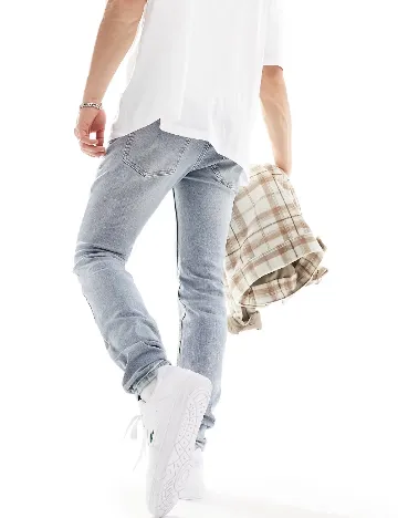 Blugi WESC, albastru