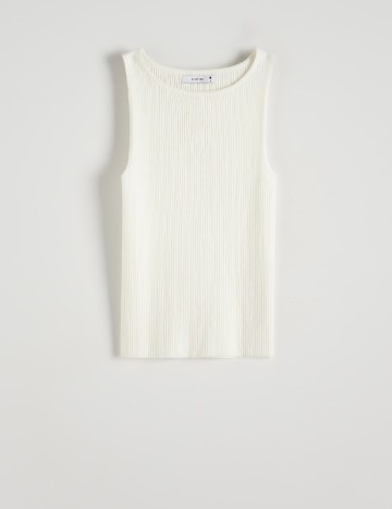 Top Reserved, ecru