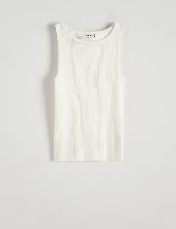 Top Reserved, ecru