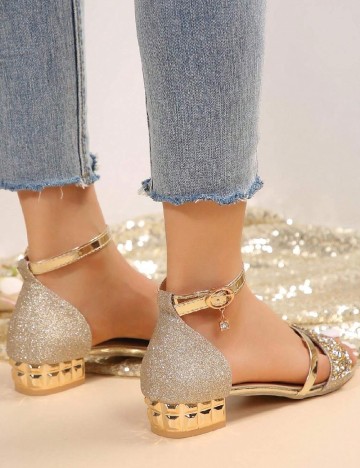 Pantofi SHEIN, auriu