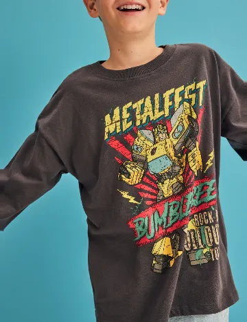 Bluza Reserved, gri inchis