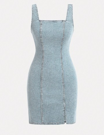 Rochie scurta SHEIN, albastru
