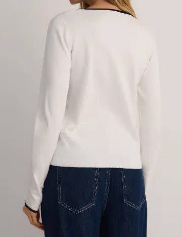 Bluza Reserved, alb