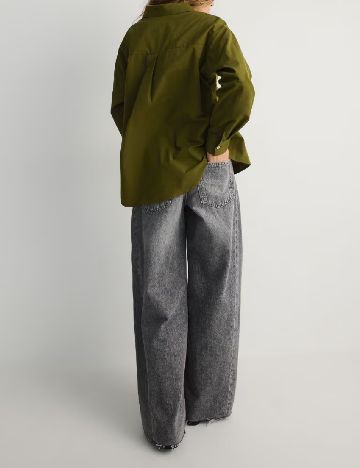 Camasa Oversize Reserved, verde