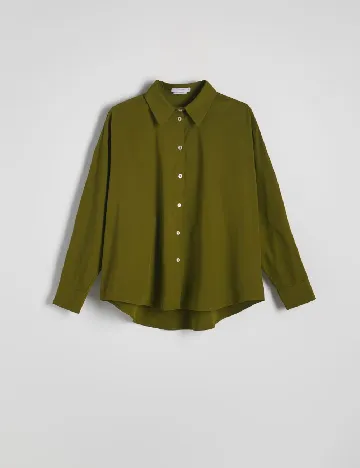 Camasa Oversize Reserved, verde