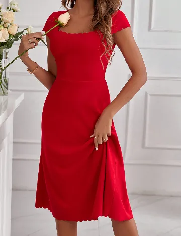 Rochie medie SHEIN, rosu Rosu