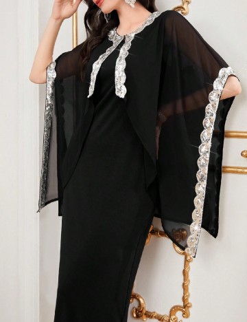 Rochie medie SHEIN, negru