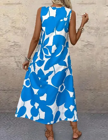 Rochie lunga SHEIN, albastru