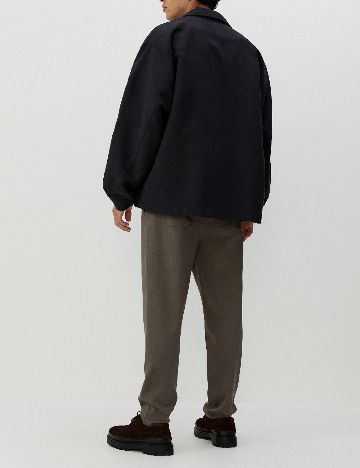 Sacou Oversize Reserved, negru