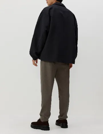 Sacou Oversize Reserved, negru