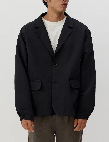 Sacou Oversize Reserved, negru