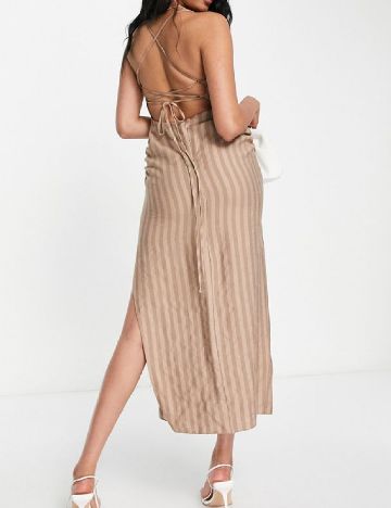 Rochie lunga ASOS, maro