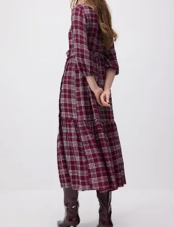 Rochie medie Reserved, visiniu