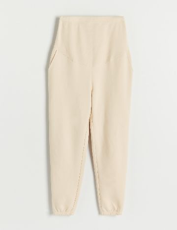 Pantaloni Reserved, crem